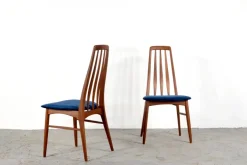 Pamono Eva Dining Chairs by Niels Koefoed for Koefoeds Møbelfabrik, 1960s, Set of 4 New