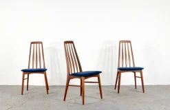 Pamono Eva Dining Chairs by Niels Koefoed for Koefoeds Møbelfabrik, 1960s, Set of 4 New