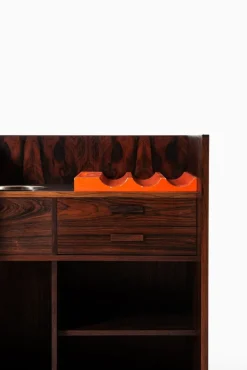 Pamono Expanding Captain's Bar in Rosewood from Dyrlund, Denmark, 1960s Online