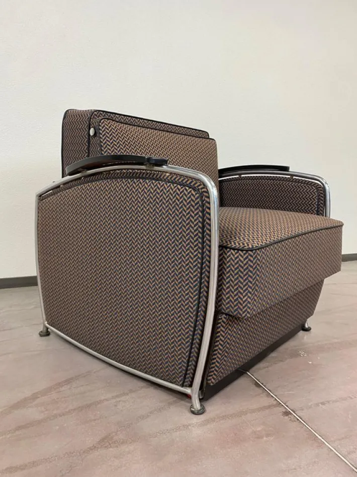 Pamono Expo Brussels 58 Tubular Chrome Armchair, 1958 Best