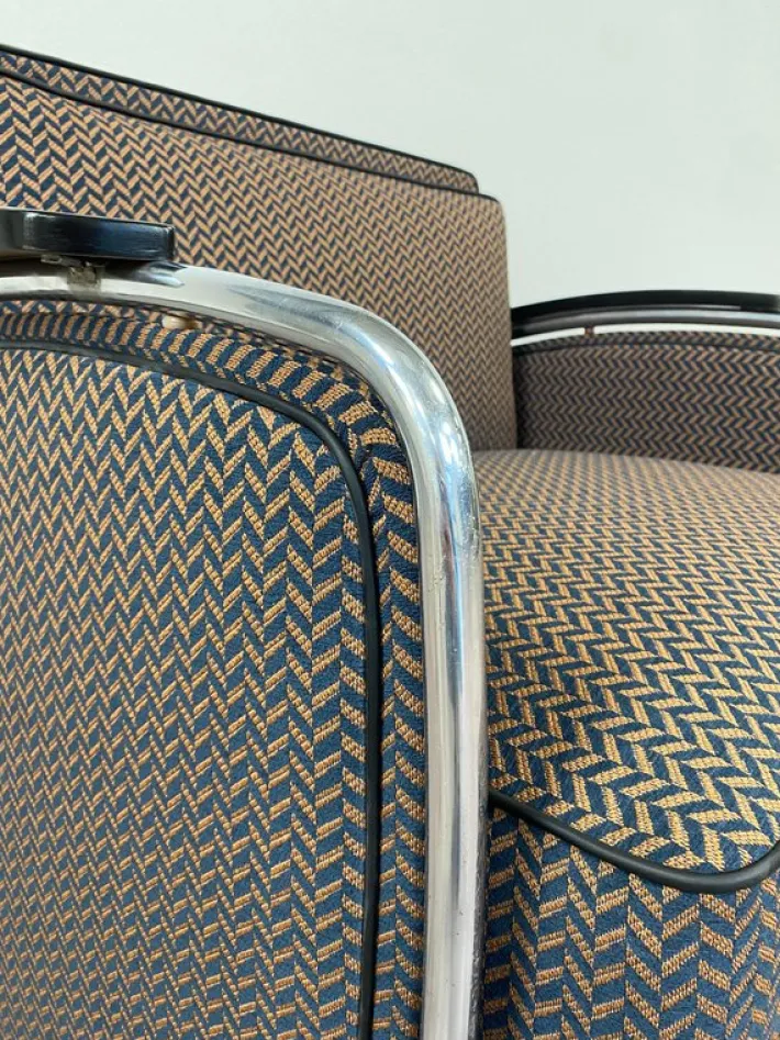 Pamono Expo Brussels 58 Tubular Chrome Armchair, 1958 Best