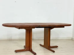Pamono Extendable Dining Table in Teak from Dyrlund Best