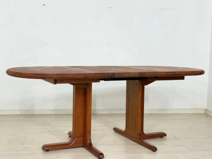 Pamono Extendable Dining Table in Teak from Dyrlund Best