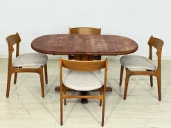 Pamono Extendable Dining Table in Teak from Dyrlund Best