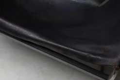 Pamono F444 Lounge Chair in Black Leather by Pierre Paulin for Artifort, 1965 Best