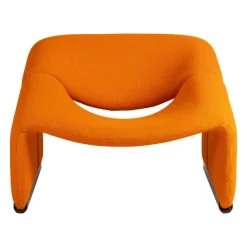 Pamono F598 Orange Groovy Chair by Pierre Paulin for Artifort Outlet