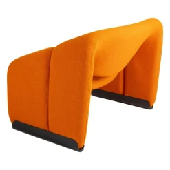 Pamono F598 Orange Groovy Chair by Pierre Paulin for Artifort Outlet