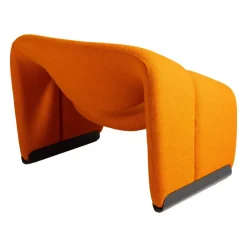 Pamono F598 Orange Groovy Chair by Pierre Paulin for Artifort Outlet