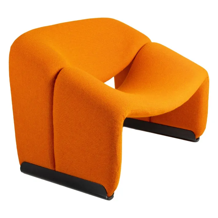 Pamono F598 Orange Groovy Chair by Pierre Paulin for Artifort Outlet