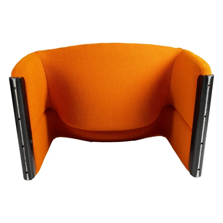 Pamono F598 Orange Groovy Chair by Pierre Paulin for Artifort Outlet