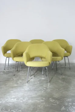 Pamono Fabric Armchair by Eero Saarinen for Knoll Inc. / Knoll International, 1957 Sale