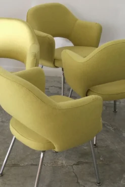 Pamono Fabric Armchair by Eero Saarinen for Knoll Inc. / Knoll International, 1957 Sale