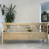 Pamono Farm Bench in Natural Wood New