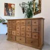 Pamono Farmhouse Biedermeier Chest of 21 Drawers Hot