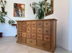 Pamono Farmhouse Biedermeier Chest of 21 Drawers Hot