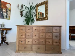 Pamono Farmhouse Biedermeier Chest of 21 Drawers Hot