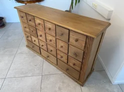 Pamono Farmhouse Biedermeier Chest of 21 Drawers Hot