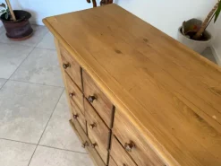 Pamono Farmhouse Biedermeier Chest of 21 Drawers Hot