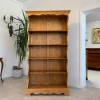Pamono Farmhouse Bookcase in Natural Wood