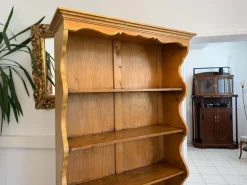 Pamono Farmhouse Bookcase in Natural Wood