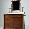 Pamono Faux Bamboo Commode with Mirror, 1890s Online