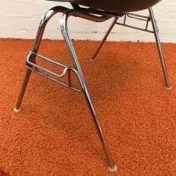 Pamono Fiberglass DSS Stacking Chairs by Ray & Charles Eames for Herman Miller, 1950s, Set of 4 Hot