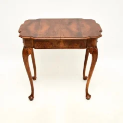 Pamono Figured Walnut Occasional Side Table, 1920s Best