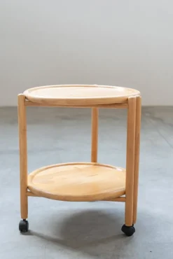 Pamono Foldable Food Trolley by Jens Quistgaard, Denmark, 1960s