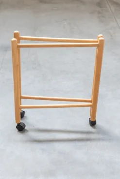 Pamono Foldable Food Trolley by Jens Quistgaard, Denmark, 1960s