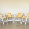 Pamono Folding Armchairs by Reguitti, 1980s, Set of 4 New