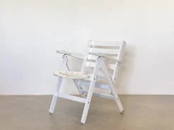 Pamono Folding Armchairs by Reguitti, 1980s, Set of 4 New