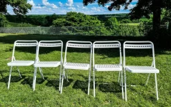 Pamono Folding Chairs from Souvignet, 1960s, Set of 5 Best