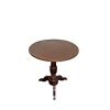Pamono Folding Round Walnut Table Discount