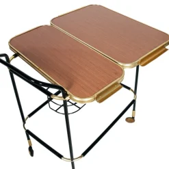 Pamono Formica & Metal Bar Cart from MB Italia, 1960s Clearance