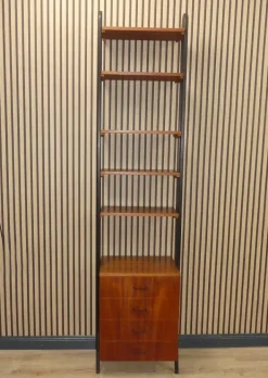 Pamono Freestanding Teak Shelf, 1960s Outlet