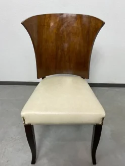 Pamono French Art Deco Dining Chairs, 1930s, Set of 6 New
