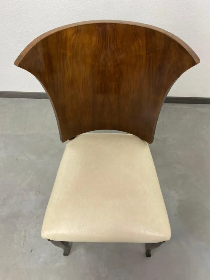 Pamono French Art Deco Dining Chairs, 1930s, Set of 6 New