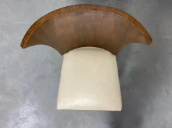 Pamono French Art Deco Dining Chairs, 1930s, Set of 6 New