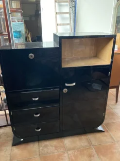Pamono French Art Deco Two-Tier Secretaire, 1930s Clearance