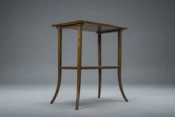 Pamono French Art Nouveau Marquetry Table by Emile Galle, 1900s Online