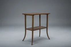 Pamono French Art Nouveau Marquetry Table by Emile Galle, 1900s Online