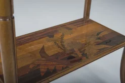 Pamono French Art Nouveau Marquetry Table by Emile Galle, 1900s Online