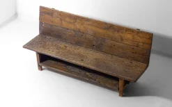 Pamono French Art Populaire Fermette Bench, Early 1900s Outlet
