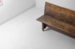 Pamono French Art Populaire Fermette Bench, Early 1900s Outlet