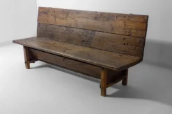 Pamono French Art Populaire Fermette Bench, Early 1900s Outlet
