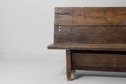 Pamono French Art Populaire Fermette Bench, Early 1900s Outlet