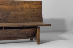 Pamono French Art Populaire Fermette Bench, Early 1900s Outlet