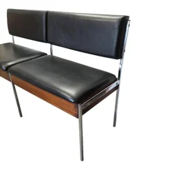 Pamono French Bench with Storage Space, 1960s Online
