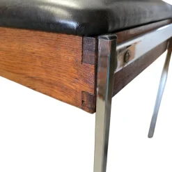 Pamono French Bench with Storage Space, 1960s Online