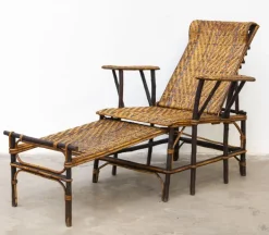 Pamono French Deck Chair, 1930s New